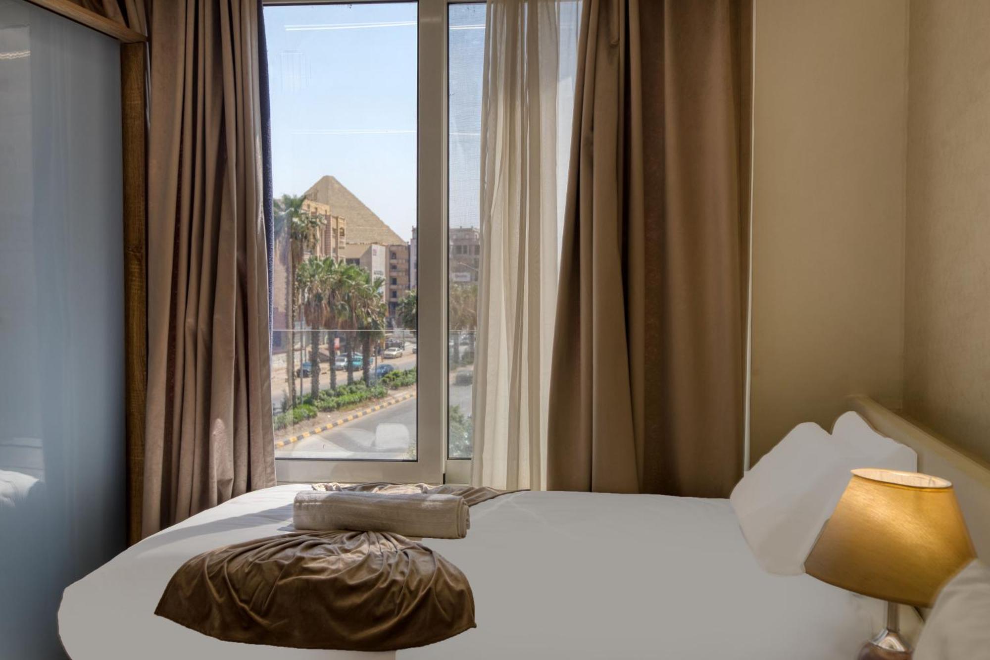 Khattab Pyramids View Hotel Kafret el-Gabal Buitenkant foto