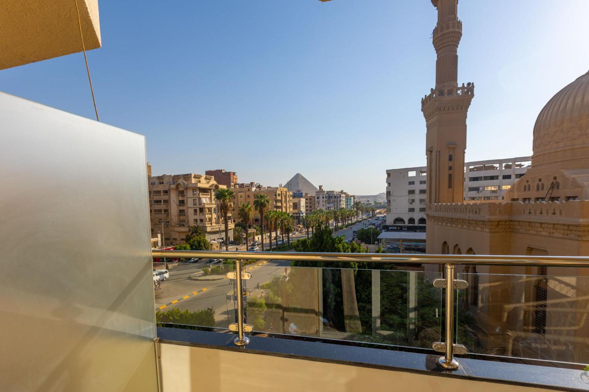 Khattab Pyramids View Hotel Kafret el-Gabal Buitenkant foto