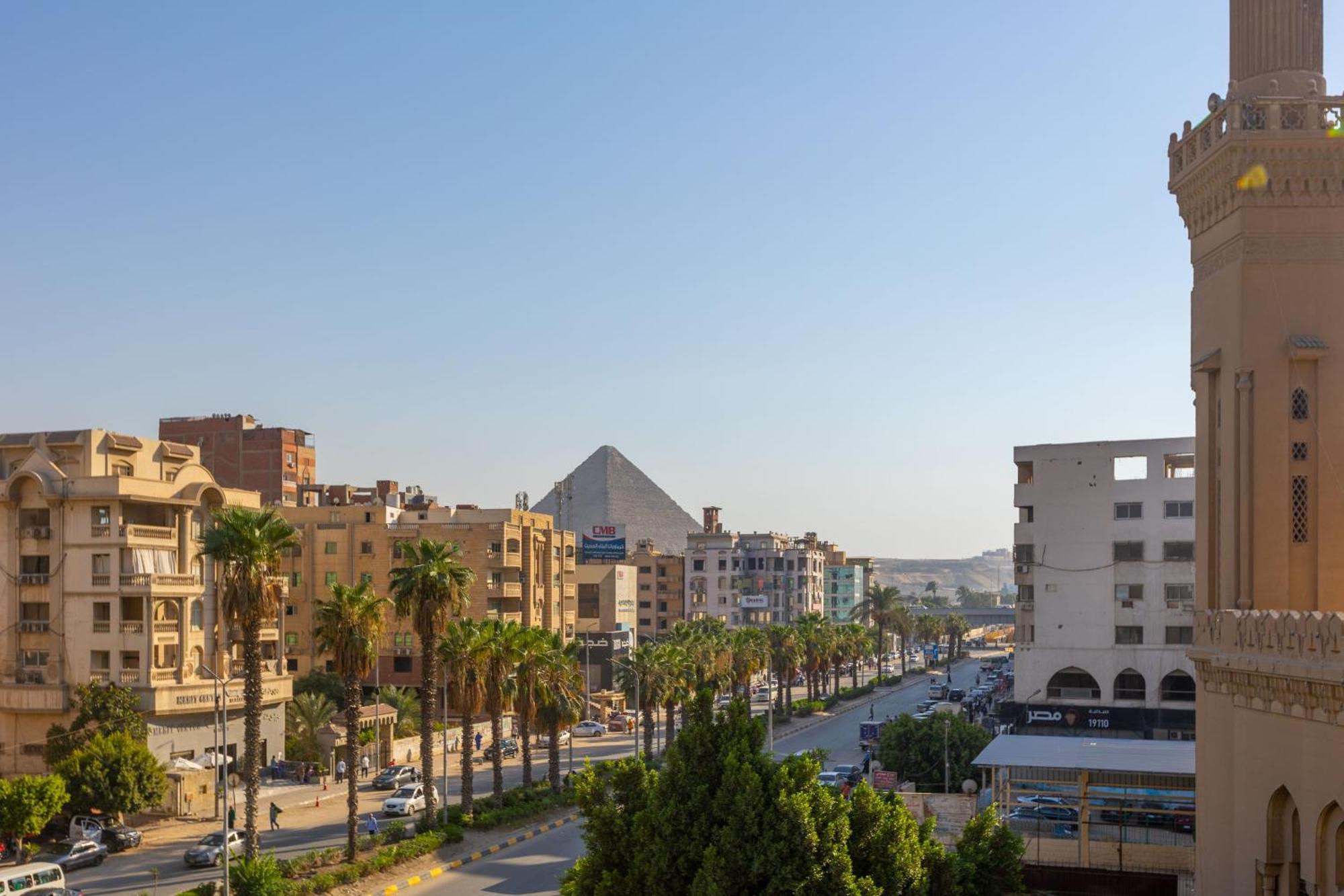 Khattab Pyramids View Hotel Kafret el-Gabal Buitenkant foto