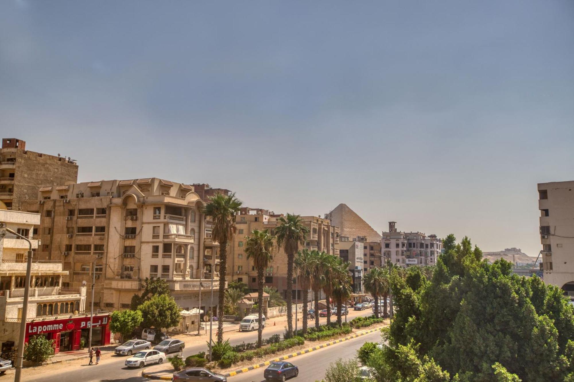 Khattab Pyramids View Hotel Kafret el-Gabal Buitenkant foto