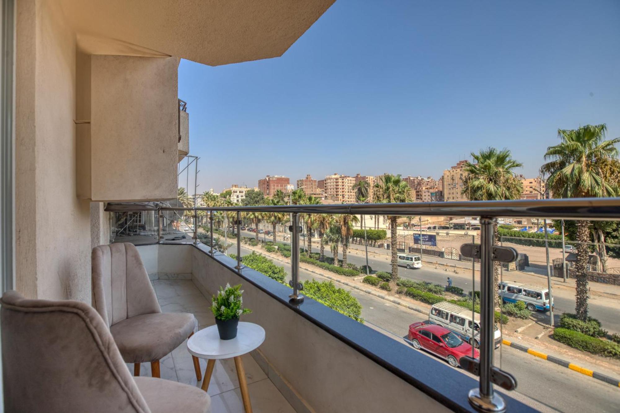 Khattab Pyramids View Hotel Kafret el-Gabal Buitenkant foto