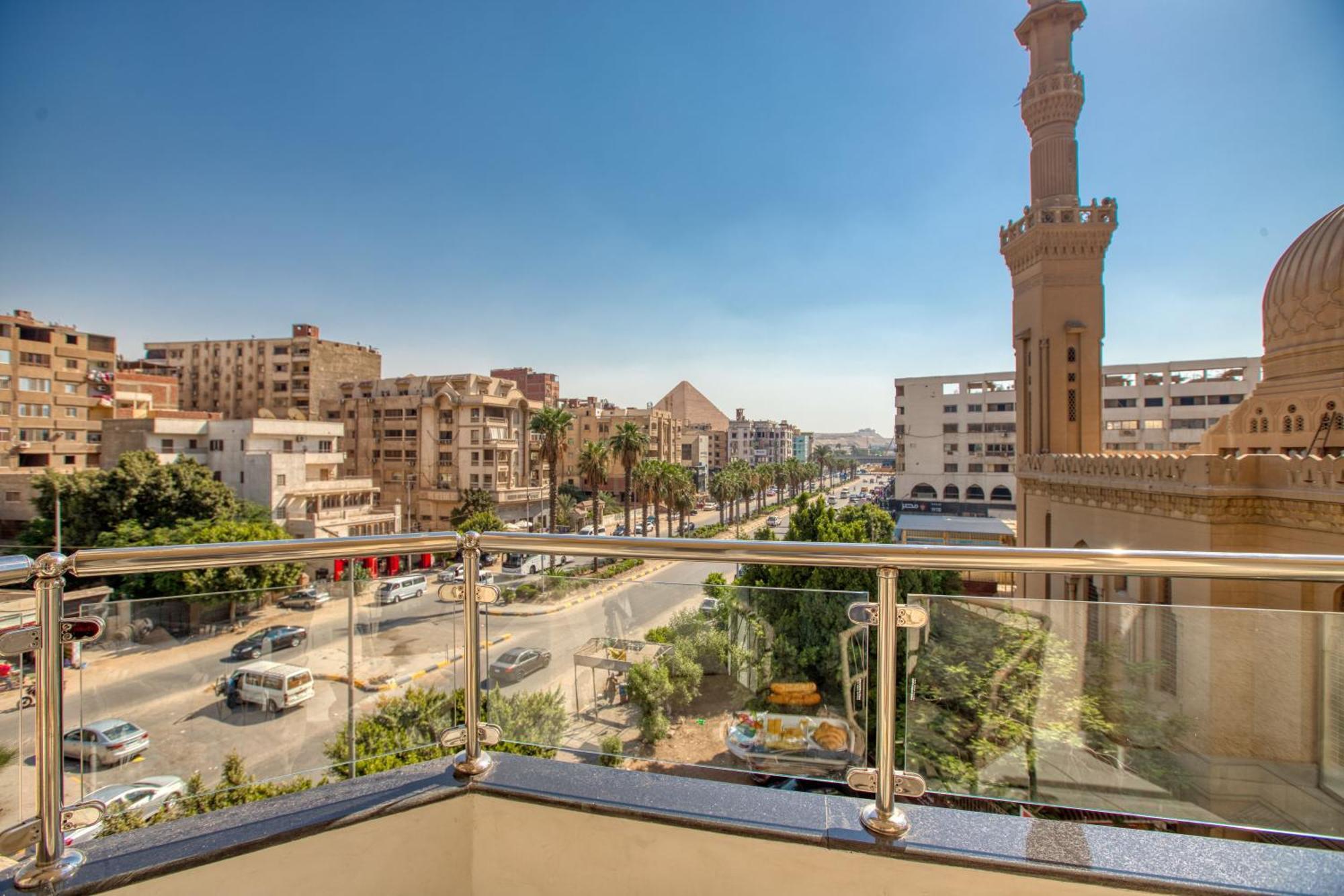 Khattab Pyramids View Hotel Kafret el-Gabal Buitenkant foto